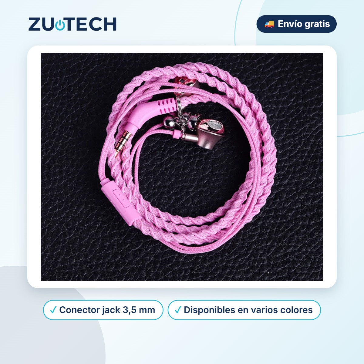 Auriculares con Cable Tipo Pulsera - Zutech