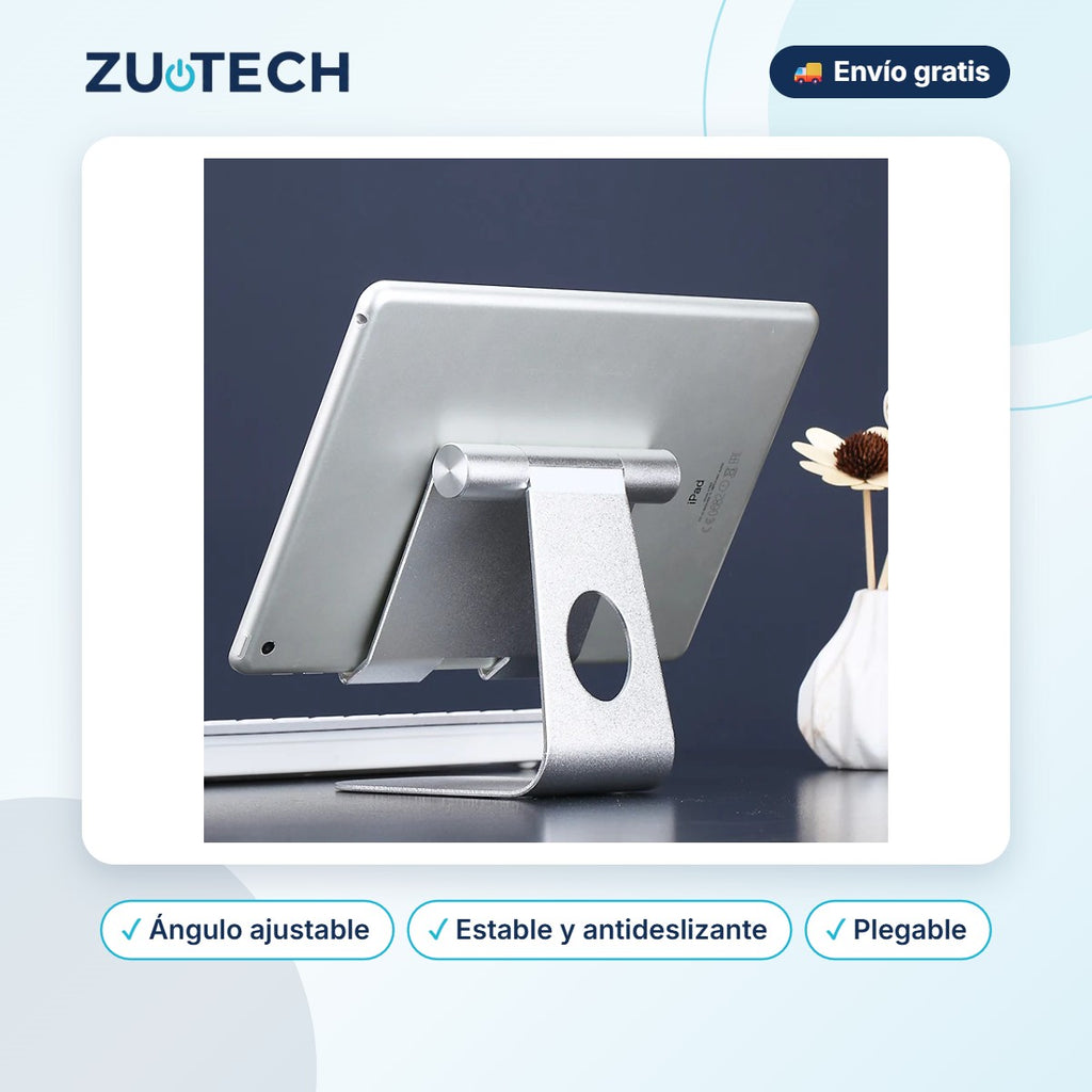 Soporte de Escritorio para Tablet y Móvil - Zutech